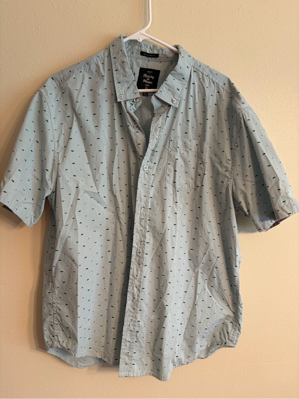 Dinosaur Button Up